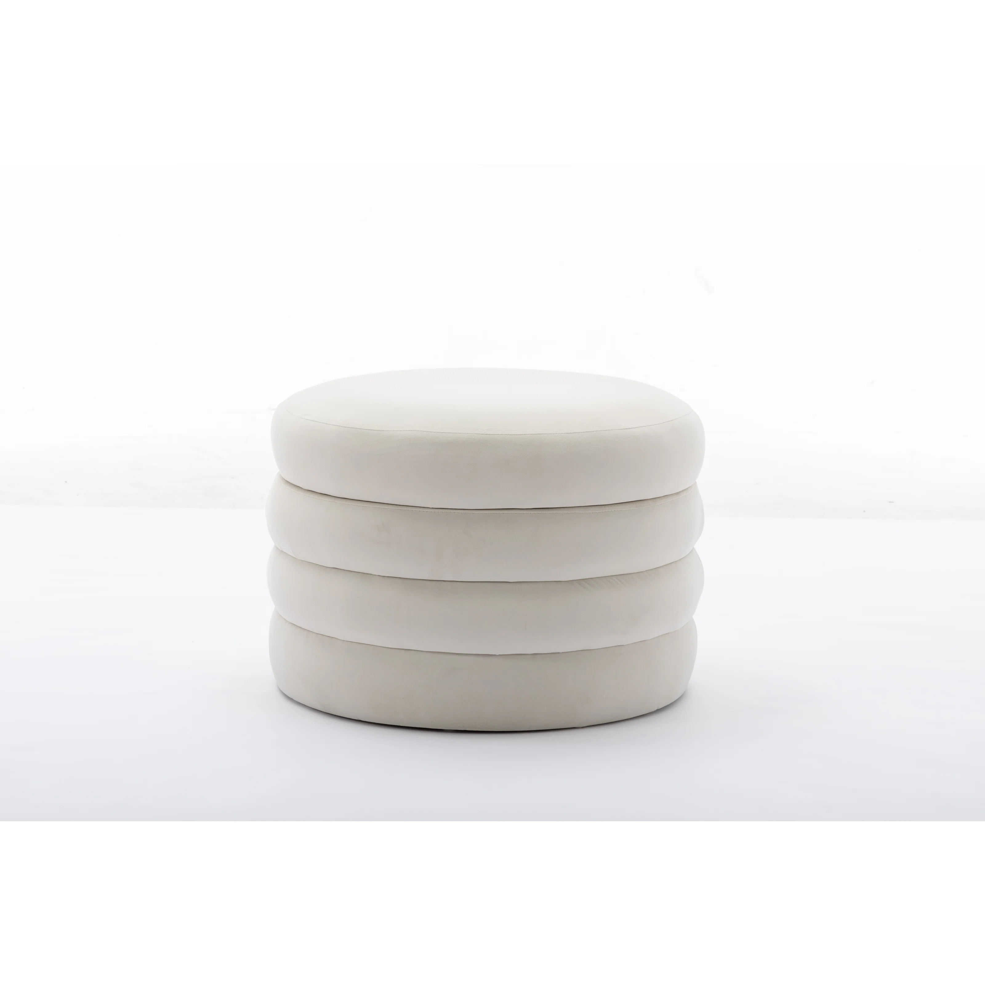 Tomkiel Round Storage Ottoman | Wayfair North America