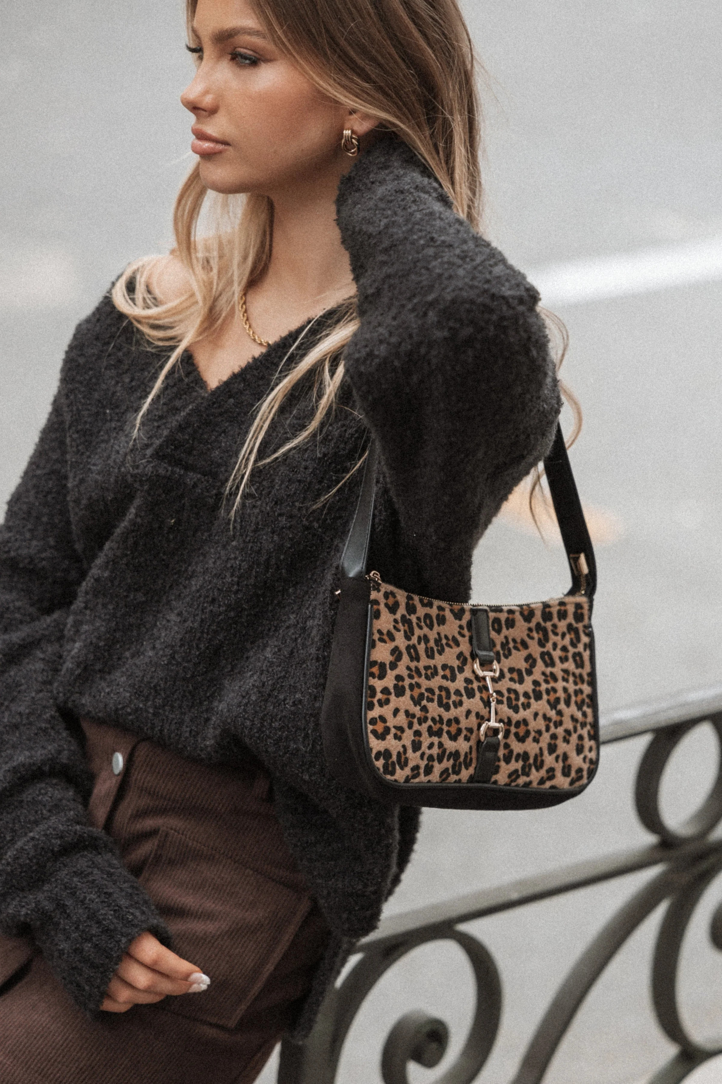 Natty Handbag - Leopard | Petal & Pup (US)