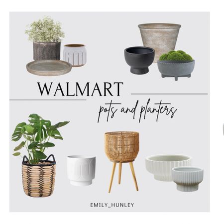 Walmart has the cutest pots and planters right now.

spring, outdoor, garden, plants, planters, home decor, spring decor, patio, home inspiration, Walmart