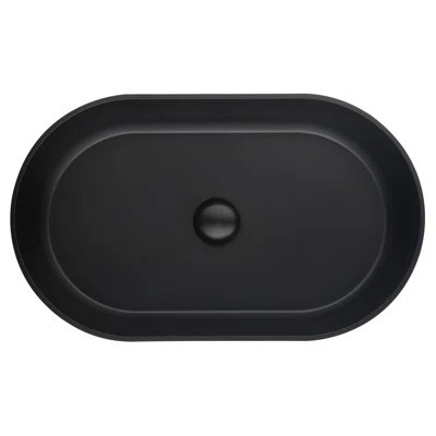 Space-saving Matte Black Bathroom Sink, Modern Design For Small Bathrooms | Wayfair North America