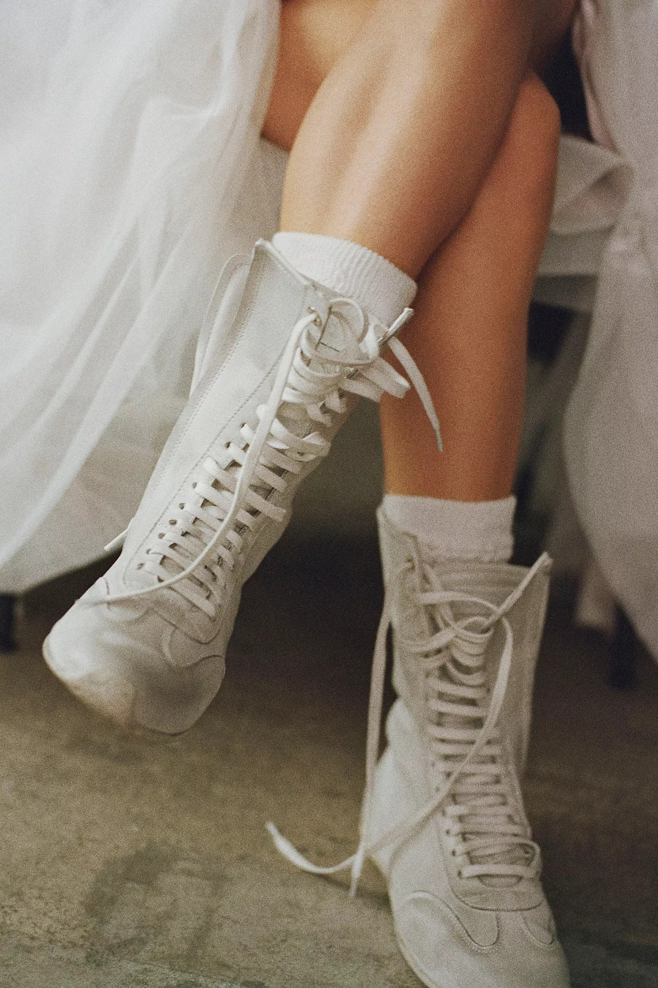 Bronx Myr-aa High-Top Boxing Sneakers | Anthropologie (US)