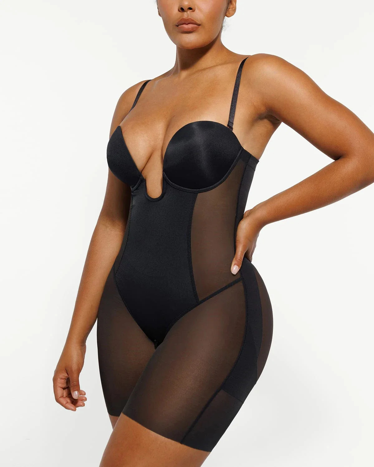 AirSlim® Deep Plunge Butt-Lifting Bodysuit | Shapellx Affiliate Program