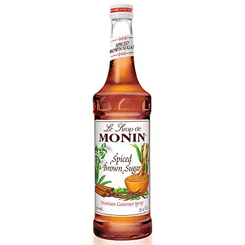 Monin - Spiced Brown Sugar Syrup, Sweet With Hints of Cinnamon, Natural Flavors, Great for Coffee, Desserts, Ciders, and Cocktails, Non-GMO, Gluten-Free (750 ml) | Amazon (US)