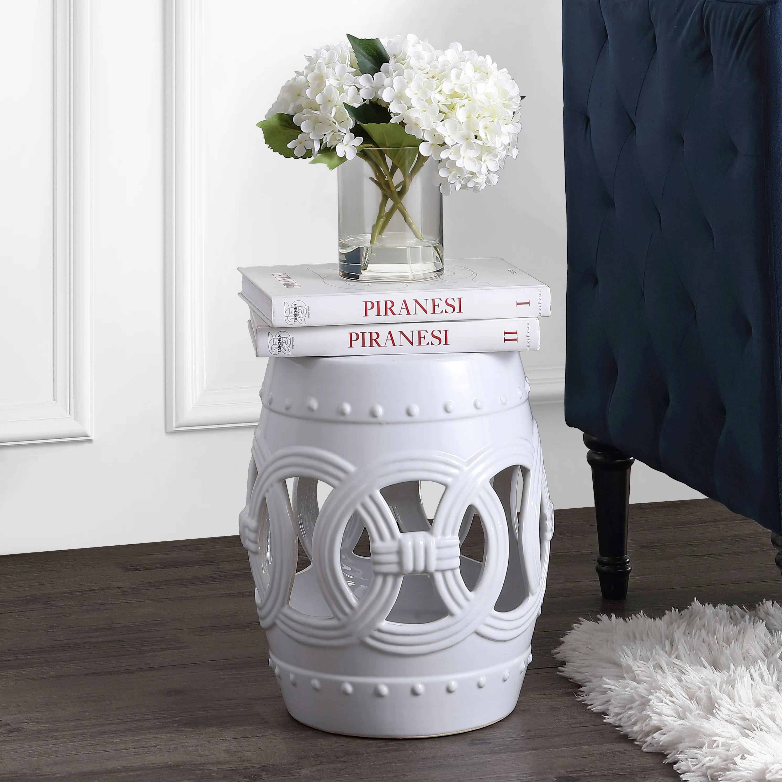 Brasstown Ceramic Accent StoolByWorld Menagerie4.9Rated 4.9 out of 5 stars.63 Reviews | Wayfair North America