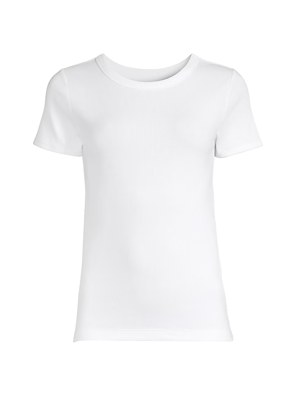 Perfect Rib-Knit Tee | Saks Fifth Avenue