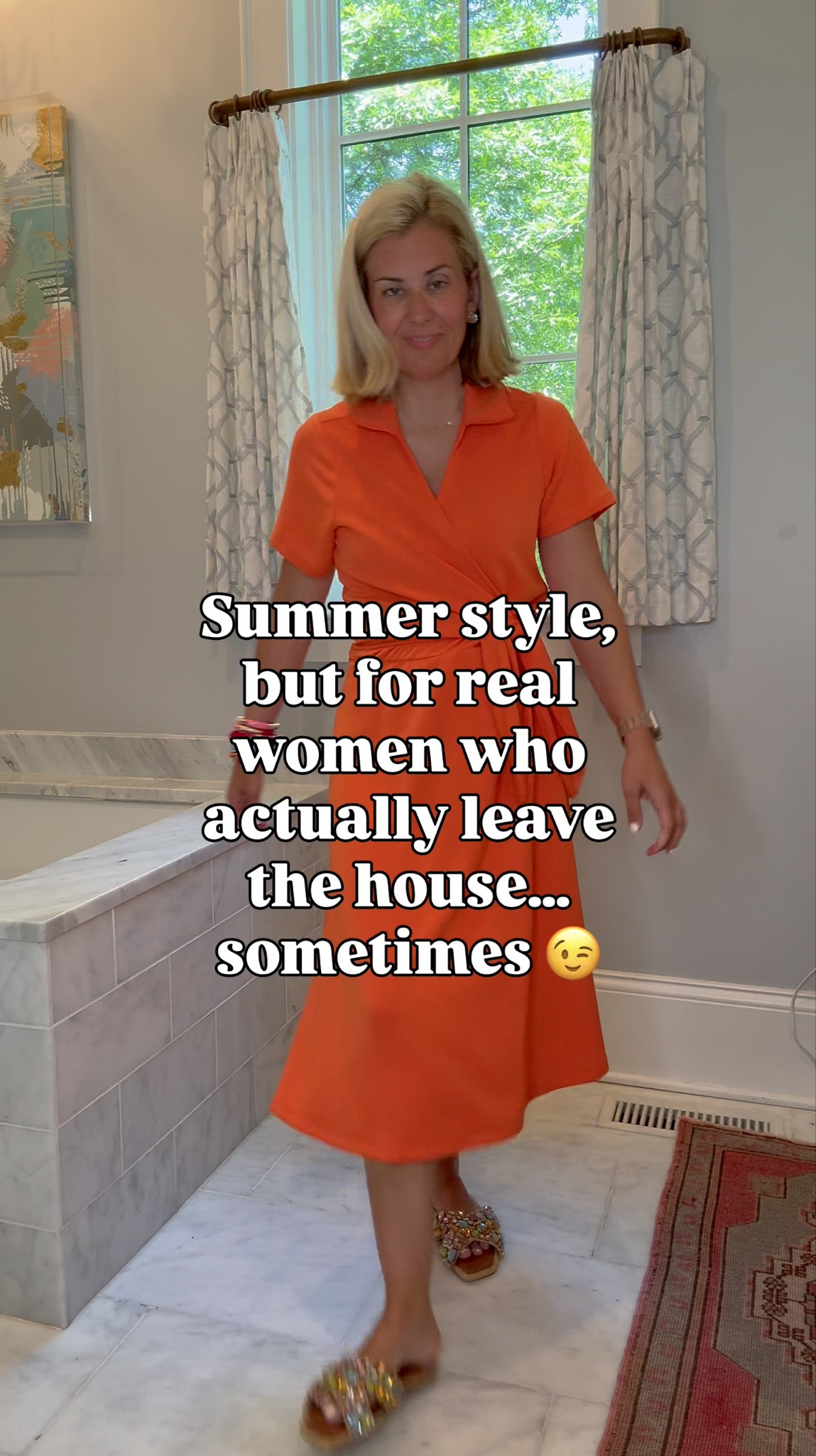 Yes looks for no matter what the day holds!

My Spanx sizing: 
Tees - xs
Shorts 5" - small
Long Sleeve Tee - xs
Rib Maxi Dress - small
Tie-Waist Jumpsuit - small petite
Tie-Waist Midi Dress - small
*Use Catherine20 for 20% off my bracelets
*Use Catherinexspanx for 15% off + free shipping on 1st order

#LTKdayinmylife #LTKstorytime #LTKOver40

#LTKSeasonal #LTKootd #LTKmomlife