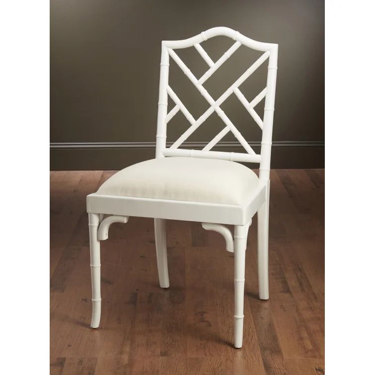 Hilal Linen Cross Back Side Chair | Wayfair Professional