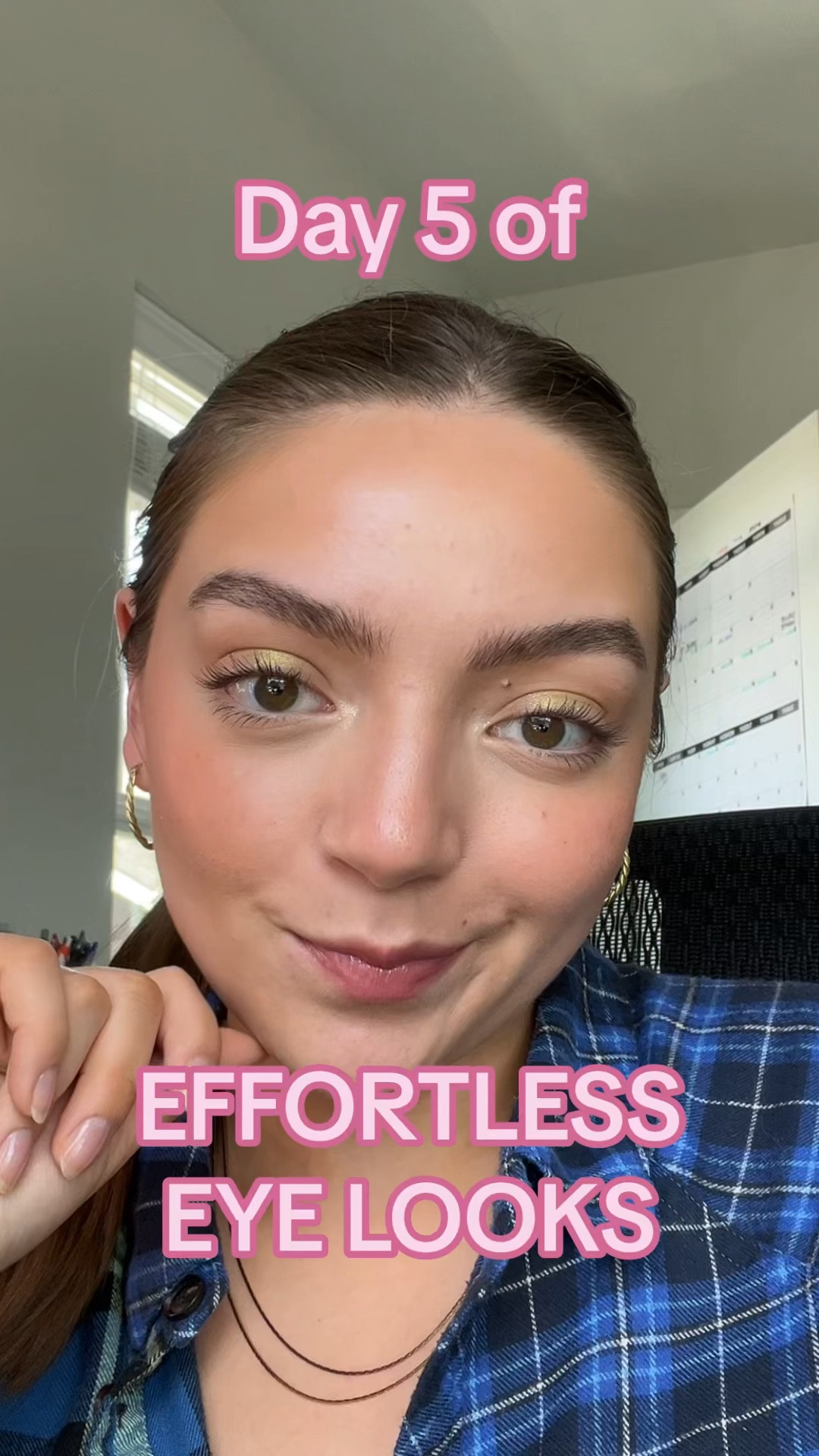 Sometimes we just wanna feel CUTE but not spend too much time doing it ☺️🎀 

If youre looking for more easy eyeshadow looks, everyday makeup ideas, simple makeup looks, or natural makeup youve found the right place 🫶🏼  

My goal is always to use what we already have, keep it simple and approachable, and ON BUDGET, while expressing our creativity and feeling CUTE doing it ☺️ 

Tips for success: 
1. Add a touch of concealer or foundation to your lids to make it pop more and last longer 
2. Dont overthink the color!! Its subtle, and anything will look good!  

Using: 
- @wetnwildbeauty scooby doo eyeshadow pallet, shade raggy and spooky
- @Eyeko Cosmetics brown mascara 
- @Tower 28 Beauty gloss in coconut 

#beauty #beautywithphia #makeuptutorial #makeup #glittermakeup #eyeshadowtutorial #eyelook #springmakeup #affordablemakeup 