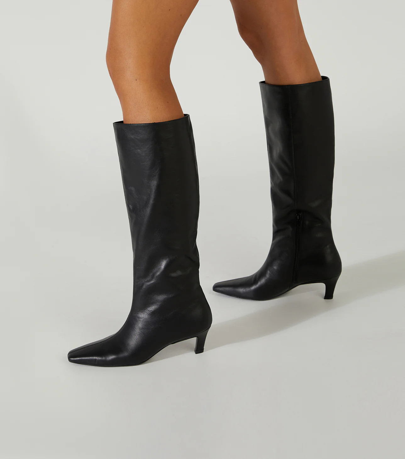 Vixon Black Venice Calf Boots | Tony Bianco US