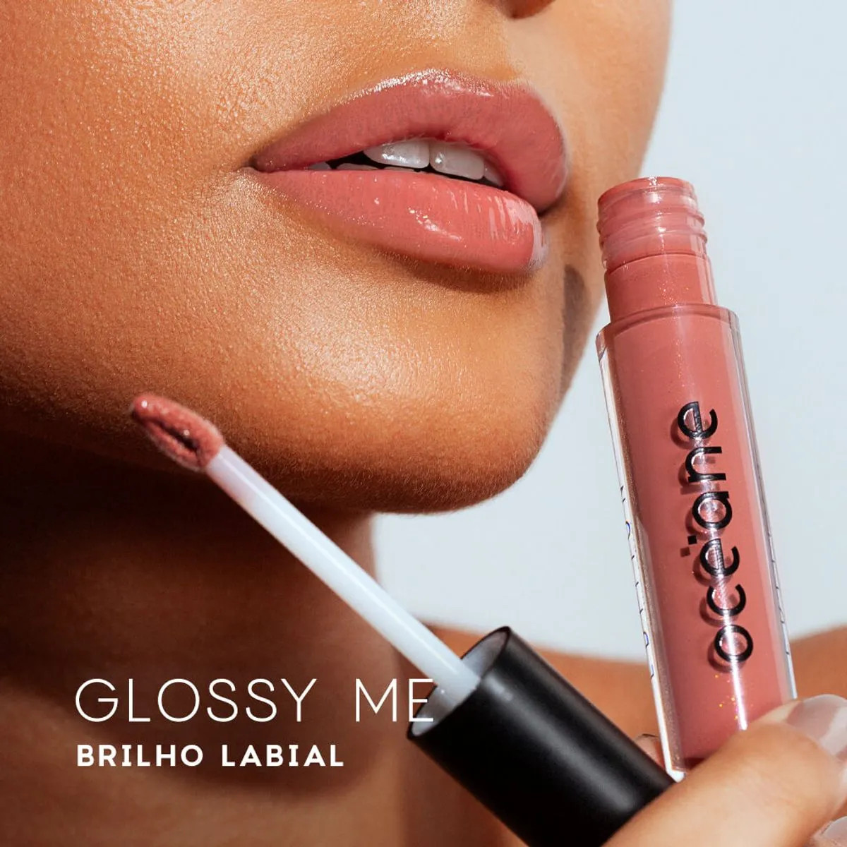 Brilho Labial Nude - Glossy Me Shimmer Brown Océane Edition 4g | Oceane (BR)