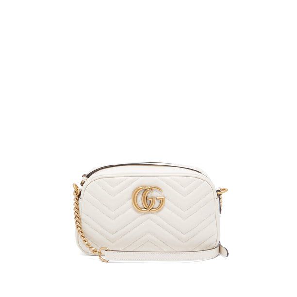 Gucci Women's GG Marmont Small Shoulder Bag WhiteHandbag | Walmart (US)