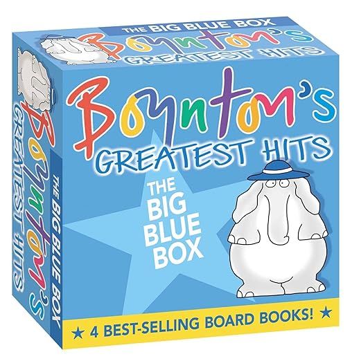 Boynton's Greatest Hits The Big Blue Box (Boxed Set): Moo, Baa, La La La!; A to Z; Doggies; Blue ... | Amazon (US)