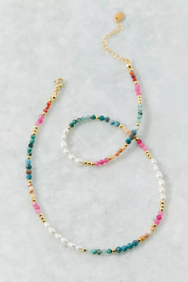 Arms Of Eve Moana Gemstone Necklace | Urban Outfitters (US and RoW)