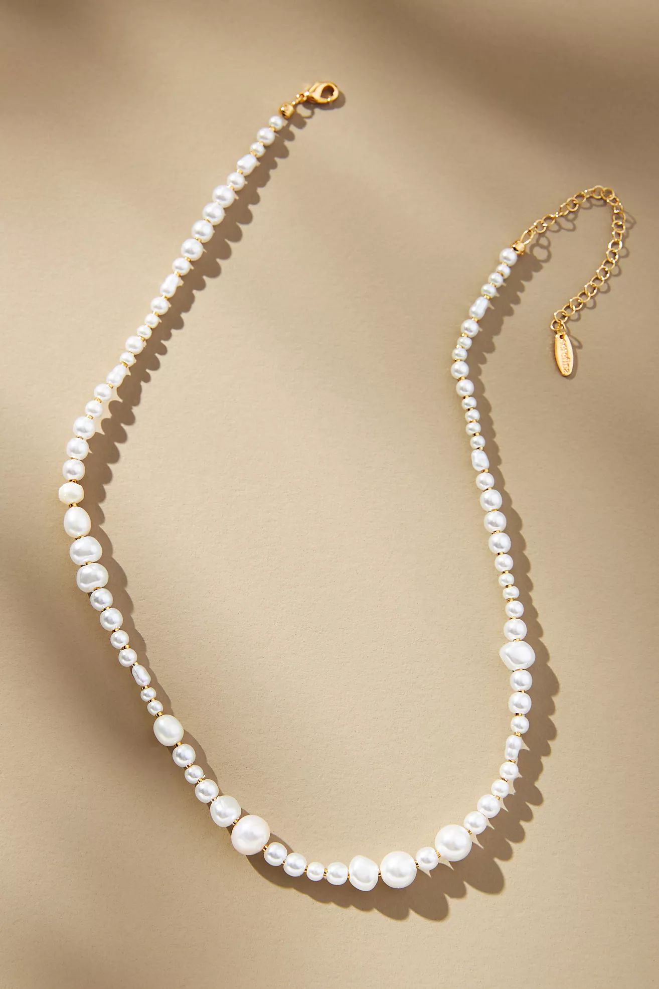 Multi-Pearl Beaded Necklace | Anthropologie (US)