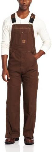 Berne Men's Big & Tall Acre Unlined Washed Duck Bib Overall | Amazon (US)