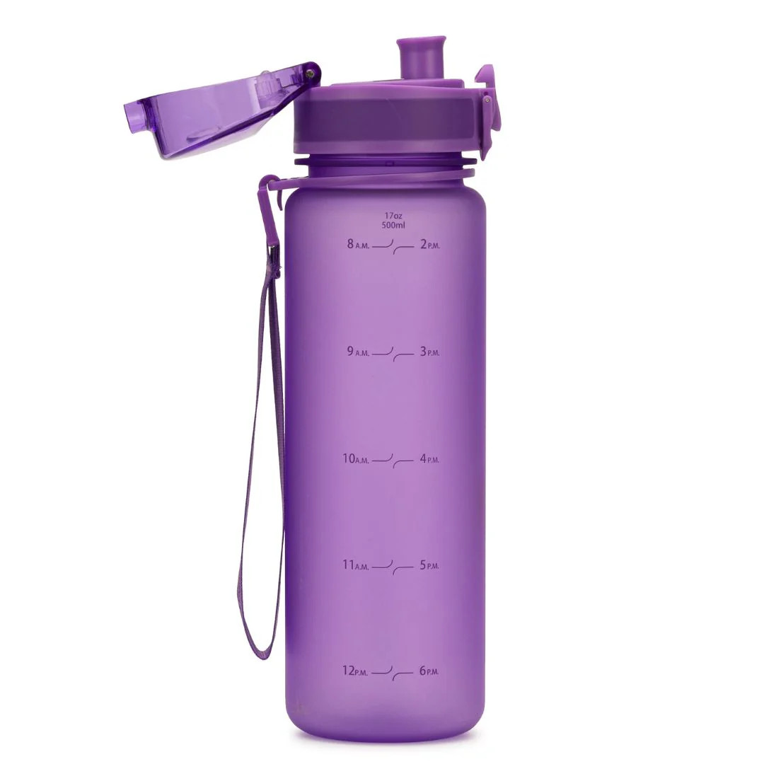 Coach 17 oz / 500 mL with Time Marker and Chug Lid | Hydracy