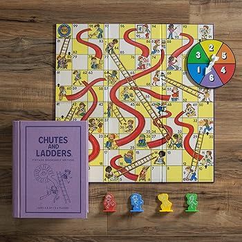 WS Game Company Men's Chutes & Ladders Vintage Bookshelf Edition | Amazon (US)