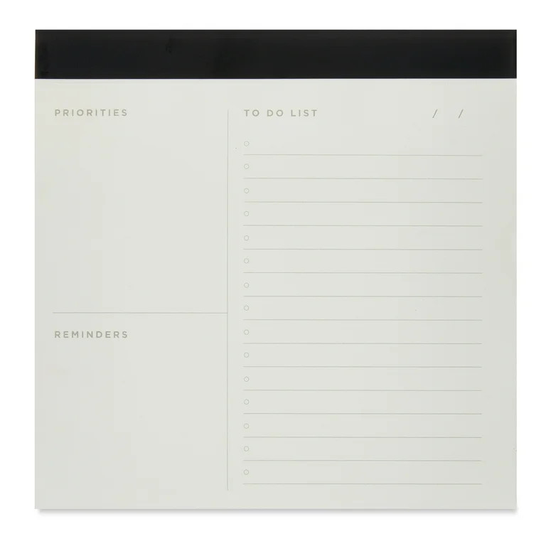 Pen+Gear Desk Notepad, 7 in x 7 in, 70 Sheets,No Holes - Walmart.com | Walmart (US)