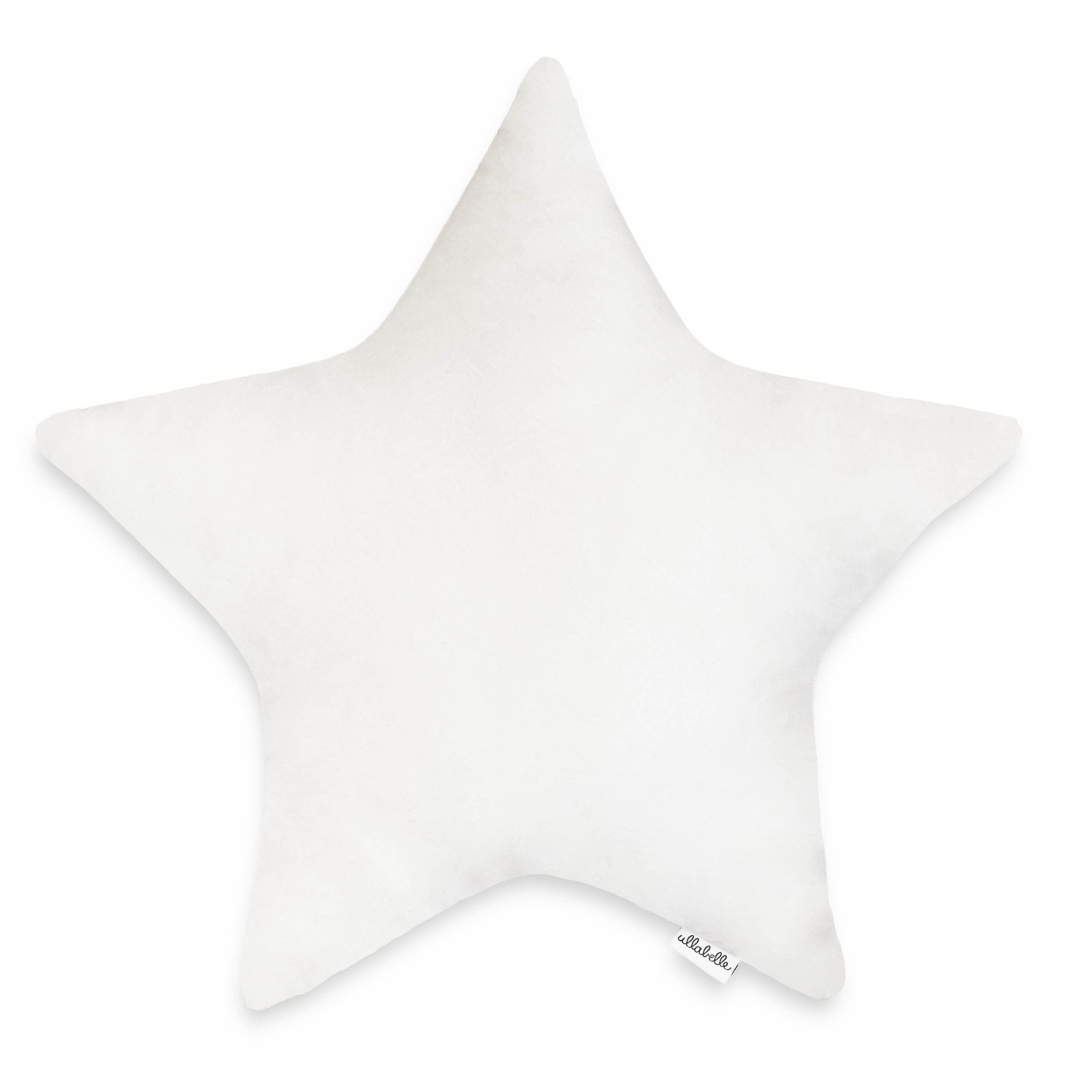 Decorative Pillow, Star Shaped Nursery Pillow, Playroom Décor, Cute Throw Pillows for Cribs, Kids Rooms, and Couch (Pearl Star) | Amazon (US)