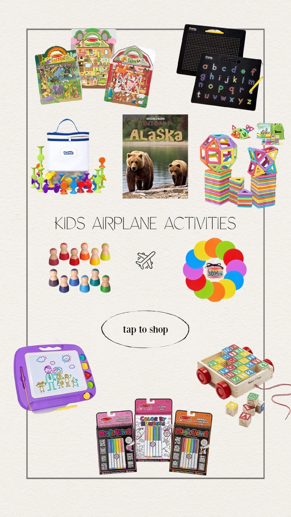 airplane activities for our flight to Alaska ✈️🏔

#LTKmomlife #LTKKids #LTKBaby