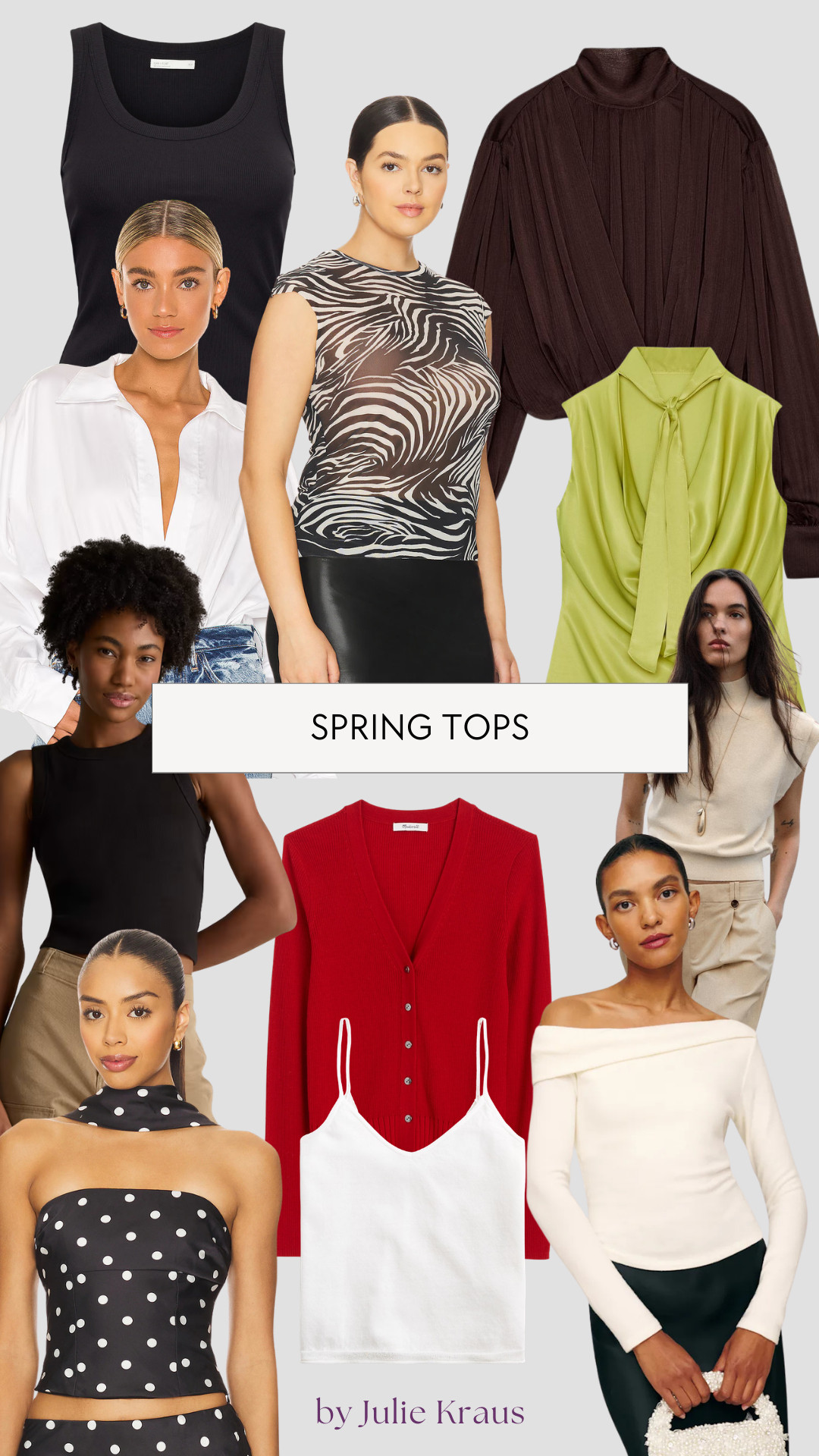 Spring tops!

Spring Style, trends, outfits, shirt, tank, blouse, Zara, Revolve, Reformation, Madewell 

 #LTKgrwm #LTKootd