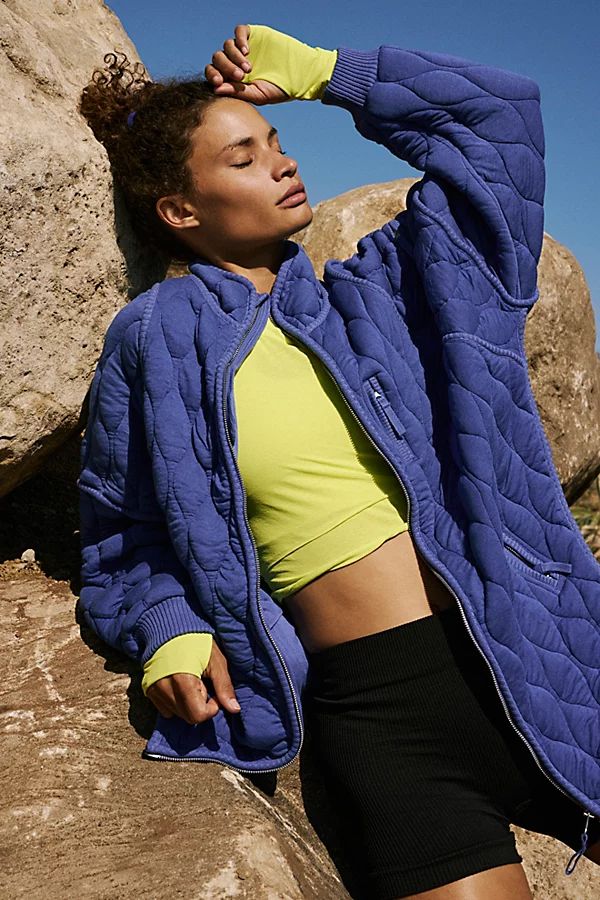 Dream Big Jacket by FP Movement at Free People, Blue Iris, L | Free People (Global - UK&FR Excluded)