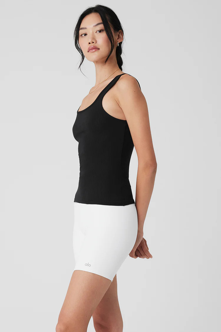 Ribbed Sea Coast Scoop Neck Tank | Alo Yoga (US)