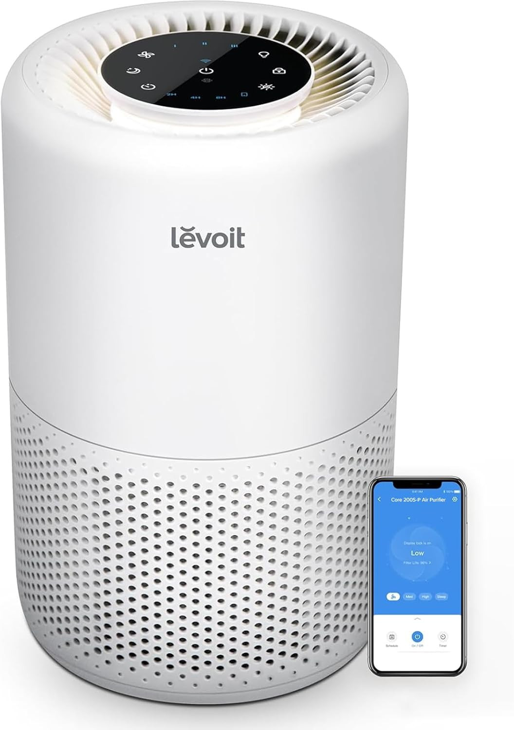 LEVOIT Air Purifier for Home Bedroom Dorm Room, Smart WiFi Alexa Control, 3-in-1 Filter with HEPA... | Amazon (US)