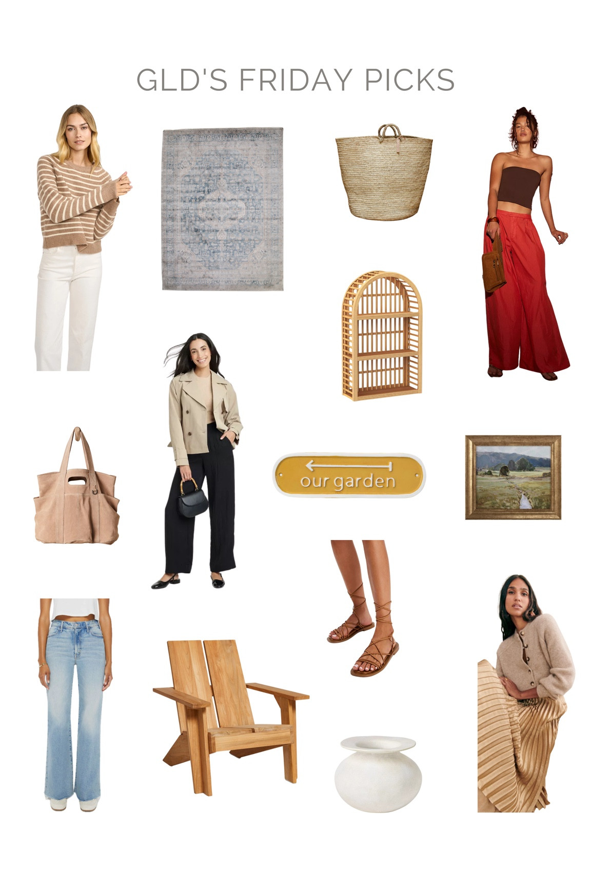 GLDESIGN Friday Picks 
#GLDESIGN #LTKdenim #LTKrugs #LTKdecor #LTKsweaters #LTKknitwear 

#LTKHome #LTKFindsUnder100 #LTKStyleTip