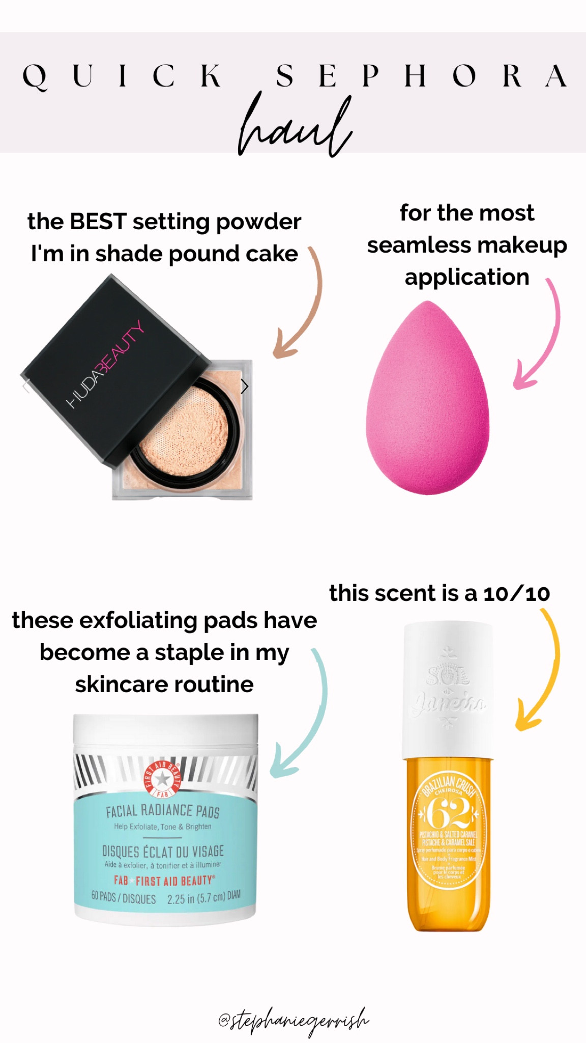 Quick Sephora Haul 

#LTKbeauty #LTKFind #LTKunder50