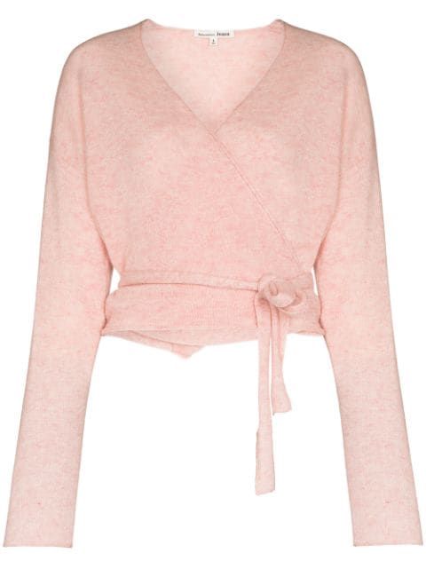 wraparound cashmere cardigan | Farfetch Global