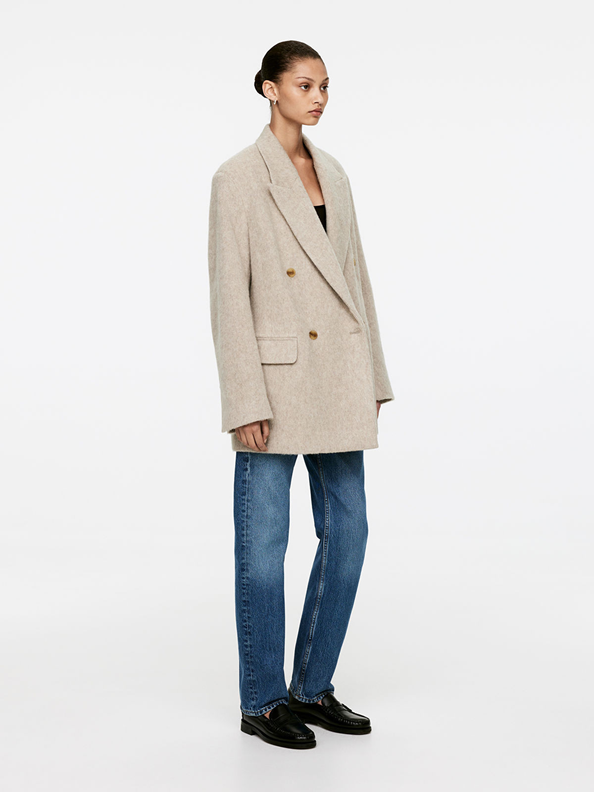 Brushed Wool Blazer | Arket UK