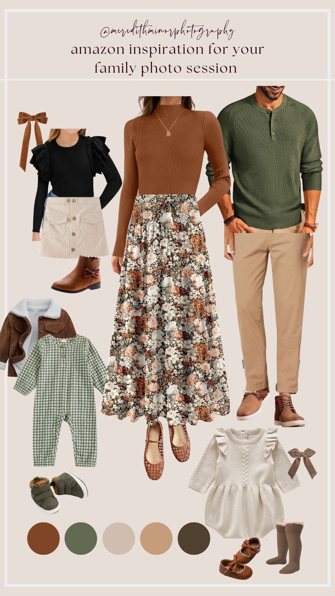 ✨ Photographer-approved outfits, all in one place! ✨ I put together my ultimate Amazon moodboard to make styling your family (or yourself!) so much easier. From holiday-ready looks to coordinating outfits for kids, women, and men—everything here is curated to look effortlessly chic on camera. 📸

Items from this mood board are tagged, but if you find me on Amazon, you can see my full collection of family picks! 
#FamilyStyle #AmazonFinds #PhotographerApproved #OOTDInspo #LTKStyle #LTKCurated #HolidayOutfits


#LTKKids #LTKFamily #LTKSeasonal