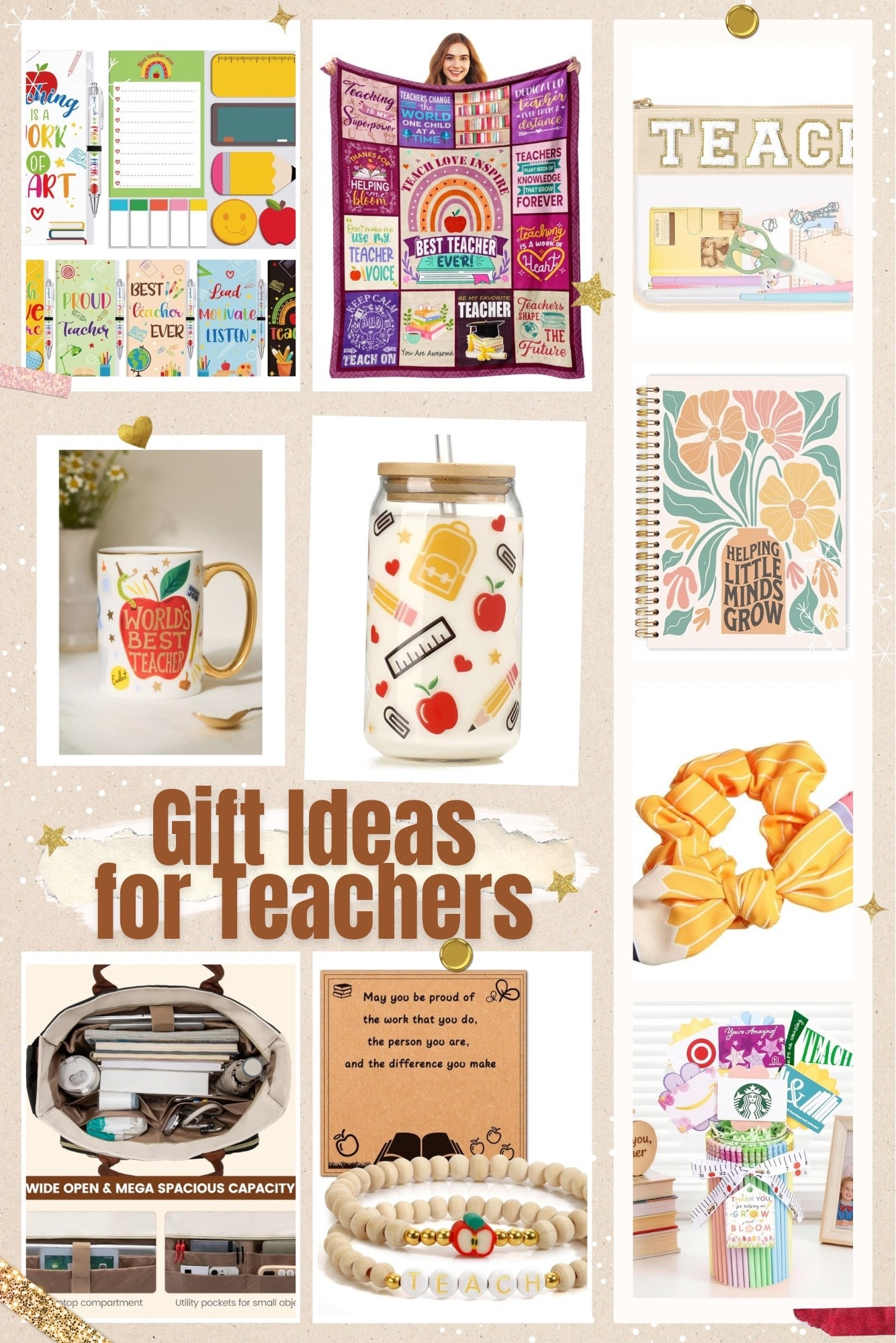 We picked out some thoughtful gift ideas to celebrate amazing teachers. 🍎
Whether you’re looking for a Teacher Appreciation gift, a thank-you present, or something special for a new teacher, these finds are a great way to show how much you value everything they do.
Teachers work so hard to inspire and support our kids, and a small thoughtful gift can really make them feel appreciated. 💝
We have linked some cute and practical gift ideas that any teacher would love.

#LTKstorytime #LTKmomlife #LTKSeasonal