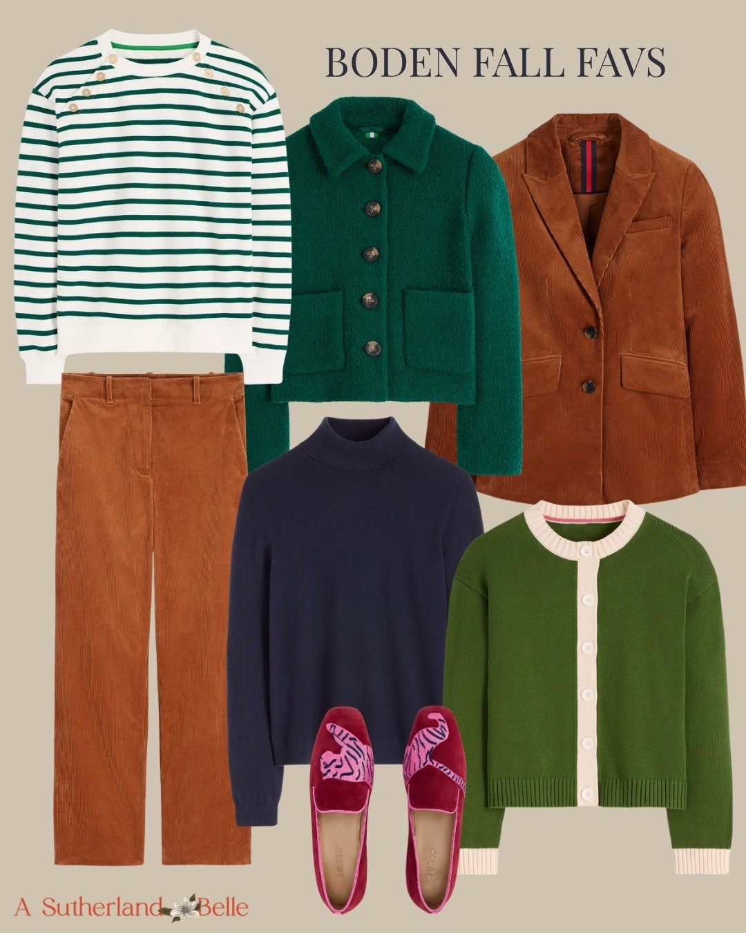 Who Said Midlife Has To Be Beige?
Somewhere along the way, women over 50 were told to fade into black. Black pants, black tops, maybe a tasteful scarf if we’re feeling wild. As if color is reserved for the under-30 crowd who still think crop tops are a lifestyle.
Not me. Not anymore. My chin may have disappeared (gravity is rude like that) and my midsection may be holding on to memories of every glass of wine I’ve ever loved, but I’m not about to dress like a shadow. That’s where Boden comes in.
Boden doesn’t shy away from color — it runs headlong into it. Emerald green that says yes, I’m the main character. Cobalt blue that makes your eyes sparkle before the coffee kicks in. Poppy red that distracts everyone from the fact you forgot mascara. Clothes with personality, built to last longer than a hot flash.
Here’s the trick: color is a confidence hack. People think you’re brave for wearing fuchsia pants. Really, you’re just smart — because no one notices the belly you’re trying to hide when you look like joy walking through the room.
So no, I’m not retreating into turtlenecks and taupe. I’m stepping out in stripes, florals, and bold prints that feel as fun as they do polished. And thanks to Boden’s 40% off sale, I can fill my closet (and maybe my cart) with pieces that outlast trends and outshine neutrals.

#LTKSeasonal #LTKStyleTip #LTKFallSale