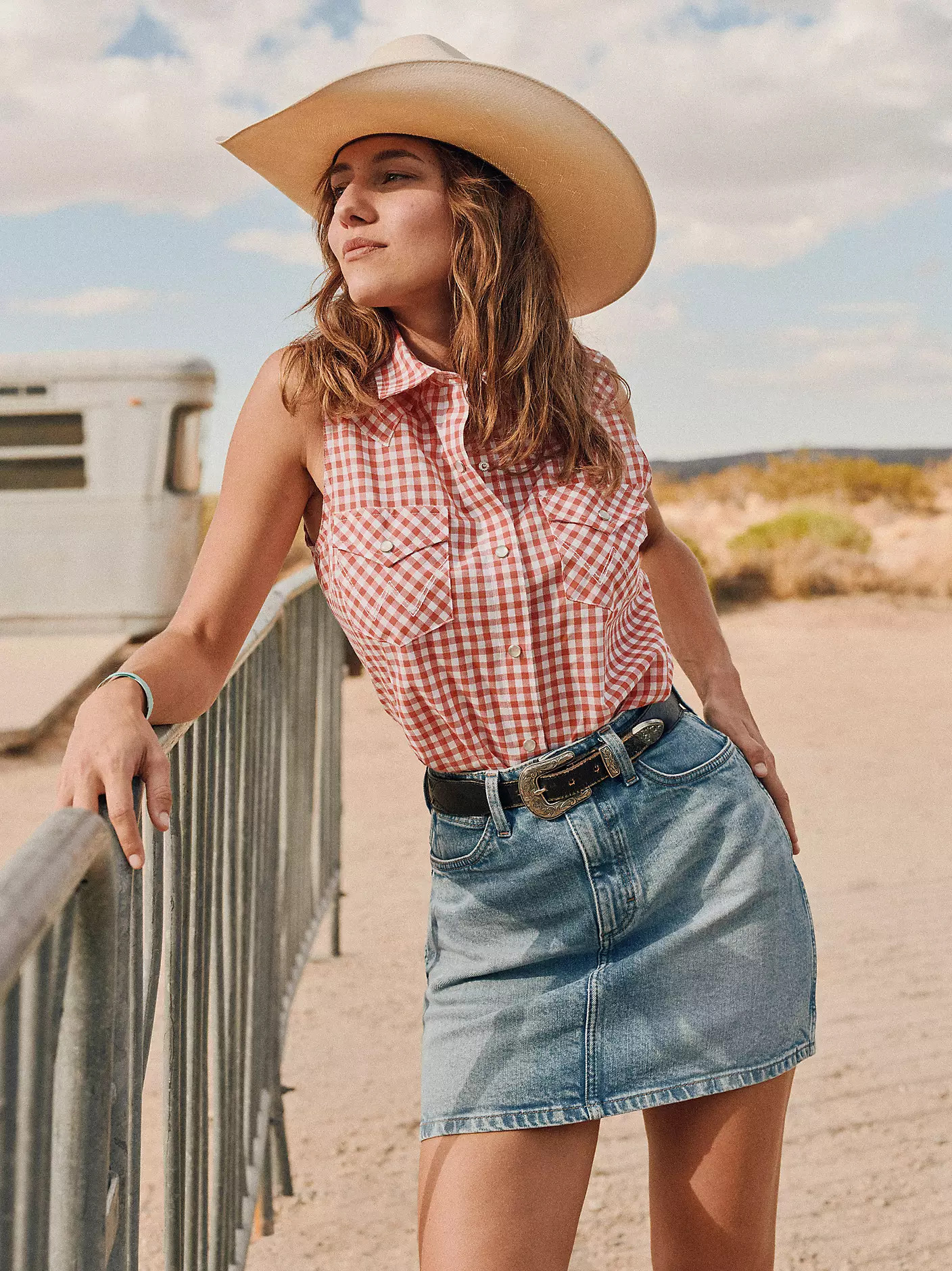 Women's Essential Western Snap Tank | Wrangler