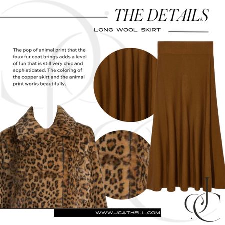 This animal print coat from Off Saks adds such a great faux fur coat. It looks so pretty against this brown skirt! 

Brown skirt, leopard jacket, black top, 1 skirt 5 ways 

#LTKover40 #LTKstyletip #LTKitbag