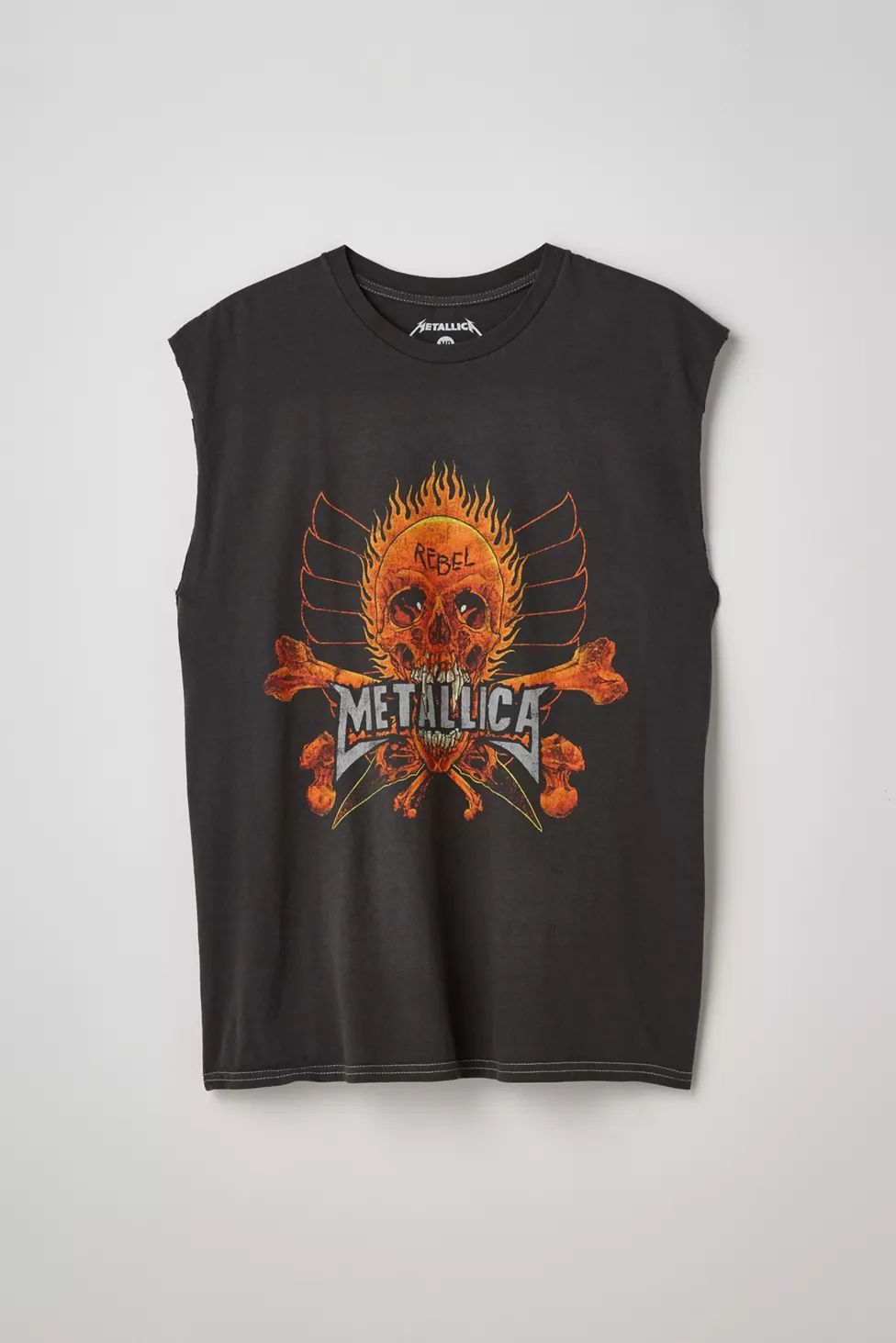 Metallica Rebel Music Muscle Tee | Urban Outfitters (US and RoW)
