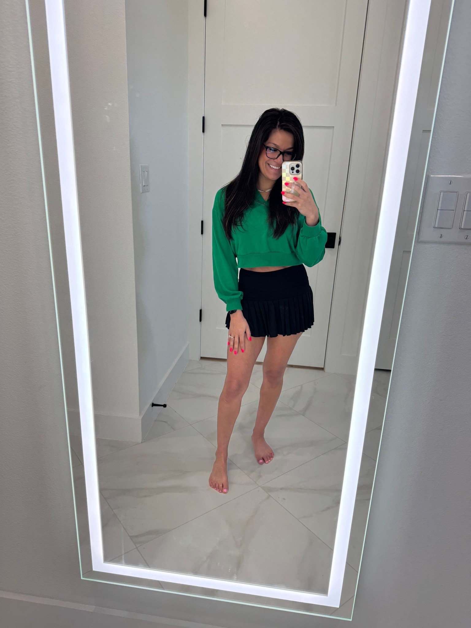 Wearing my Masters Greens today. 

#amazon #amazonfashion #masters #green #athleticskirt

#LTKPetite #LTKActive