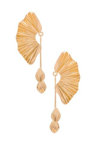 x REVOLVE Fan Drop Earrings
                    
                    Amber Sceats | Revolve Clothing (Global)