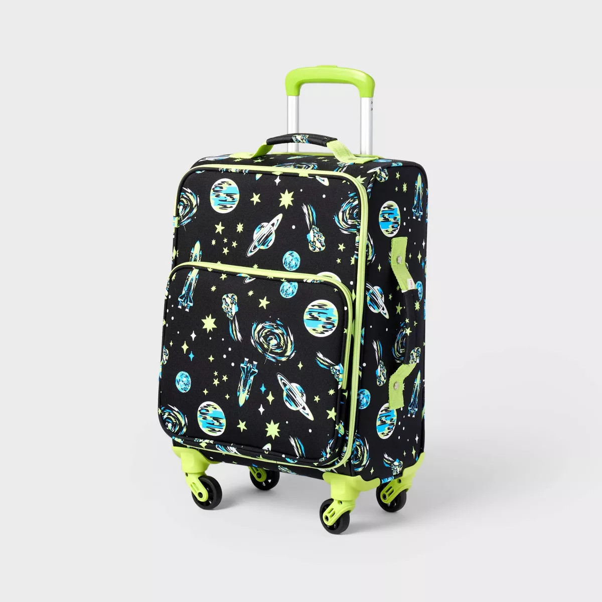 Kids' Softside Carry On Spinner Suitcase Space - Cat & Jack™️ | Target