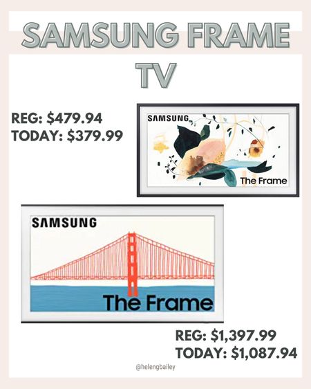The Samsung Frame TVs are on sale during the Amazon Prime Early Access sale! 

#LTKhome #LTKsalealert