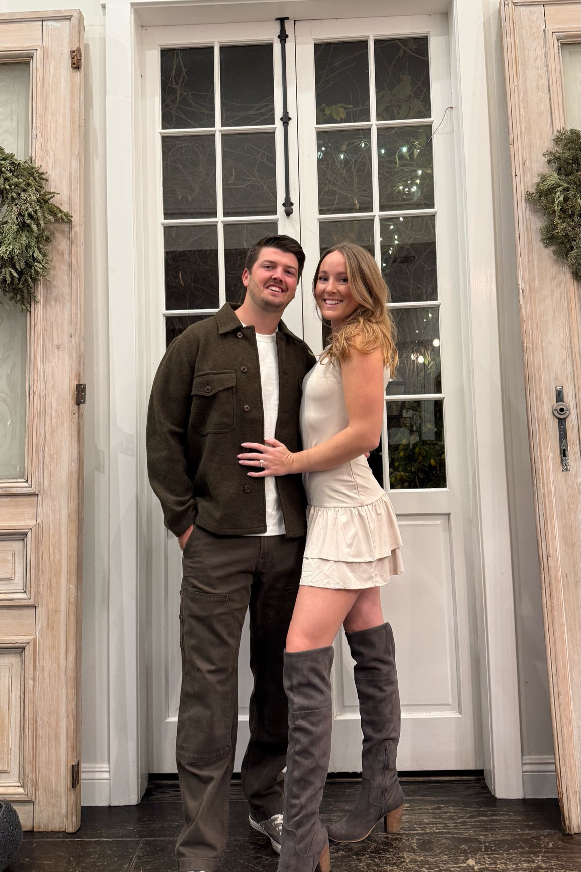 I love the fit of the dress! I am wearing an 8 a 6 was too short on me! Also Evan got this outfit for Christmas and I’m in love with it ! 

#LTKGiftGuide #LTKSaleAlert #LTKStyleTip