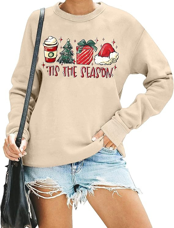 hohololo Sweat-shirt de Noël pour femme - Pull de Noël - Pull de Noël | Amazon (FR)