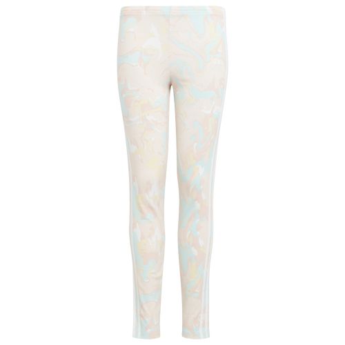 adidas Girls adidas Marble Leggings - Girls' Grade School Pink/White Size S | Foot Locker (US)