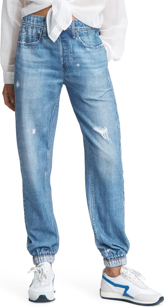 rag & bone Miramar Faux Jeans Knit Joggers | Nordstrom | Nordstrom