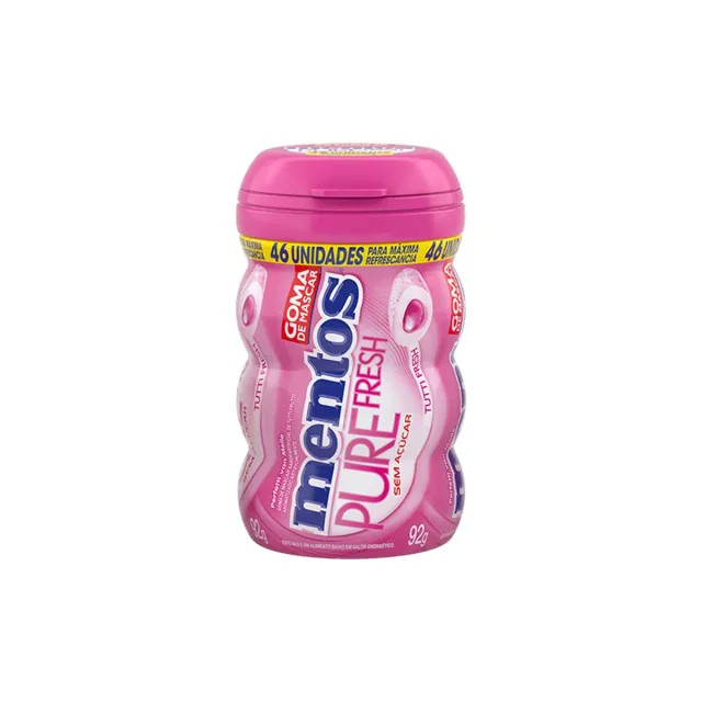 Goma de Mascar Mentos Pure Fresh Tutti Frutti 46 unidades | Drogasil BR