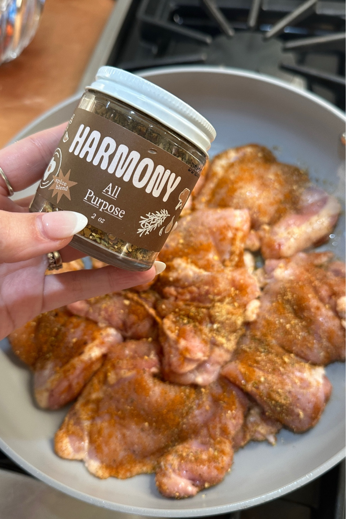 I’ve been seasoning my meats with Harmony and it’s rly good! 