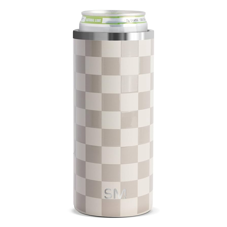 Simple Modern Skinny Can Cooler | Slim Insulated Stainless Steel Drink Sleeve Holder | Insulate S... | Amazon (US)