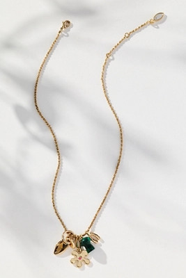 Mignonne Gavigan Riley Charm Cluster Necklace | Anthropologie (US)